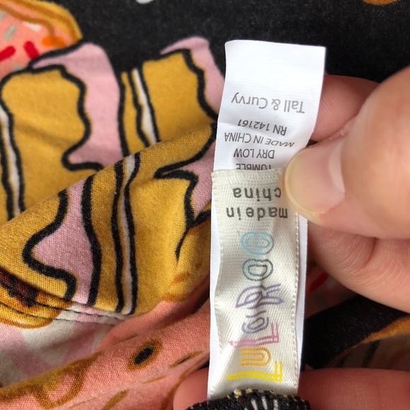 LuLaRoe 4th Birthday Leggings - Picture 3 of 3